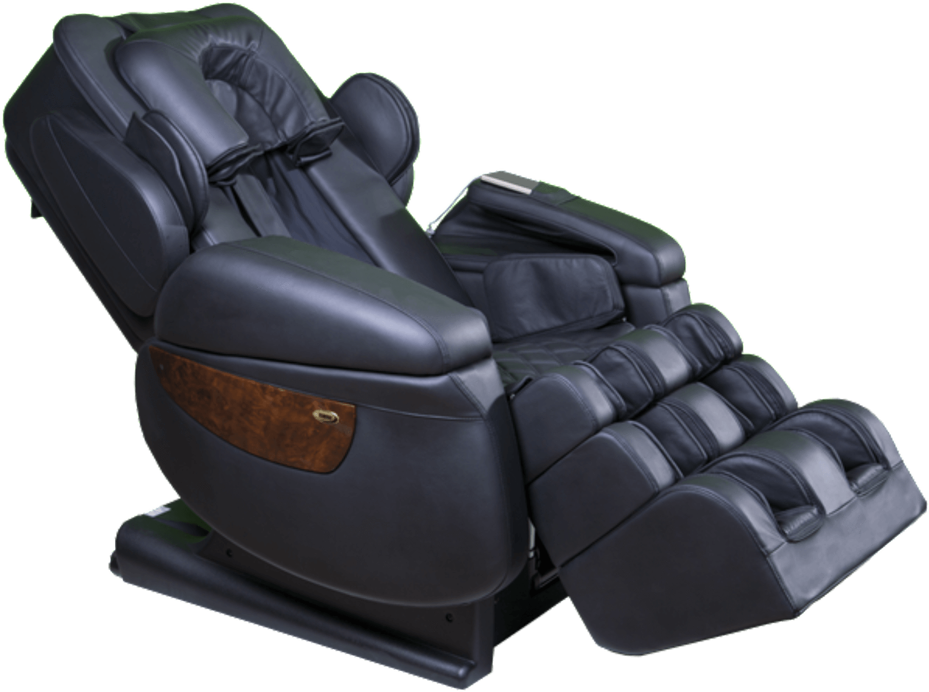 Luxury Black Massage Chair PNG Image