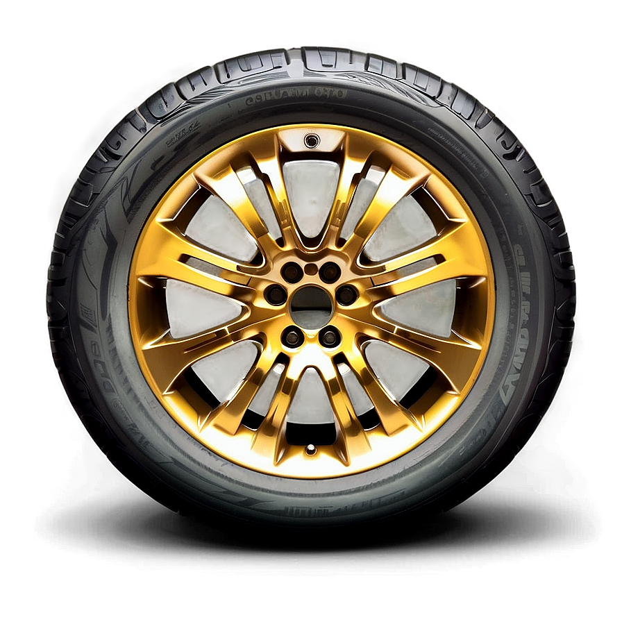 Luxury Car Wheel Png Ecl PNG Image