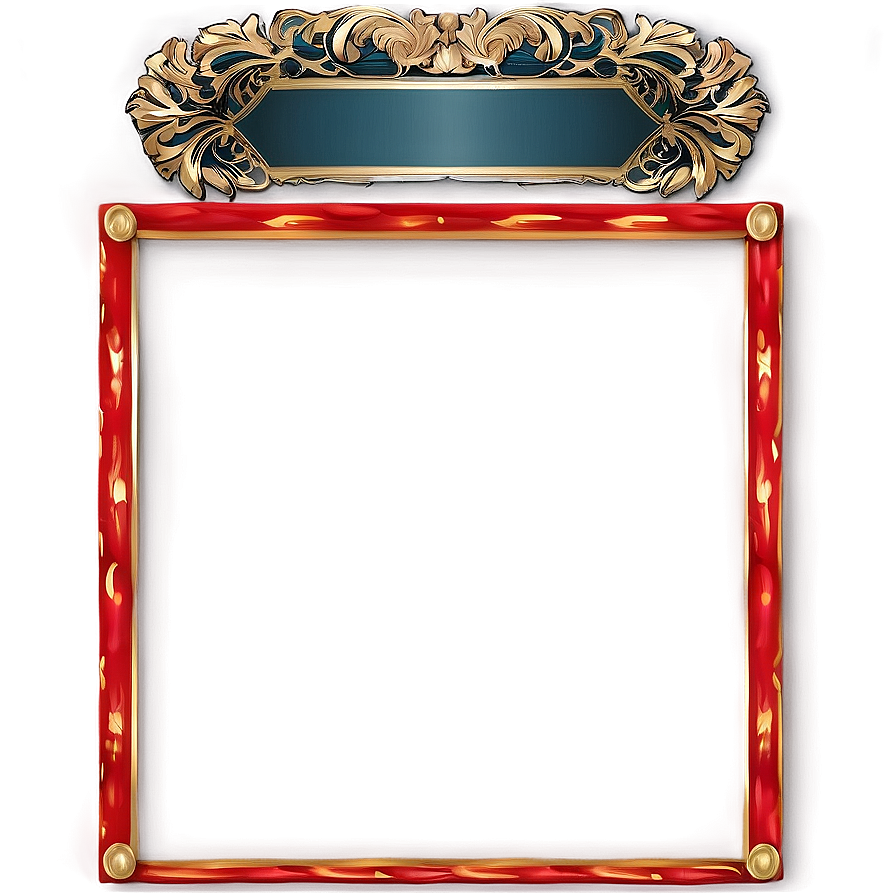 Luxury Certificate Frame Png 06262024 PNG Image