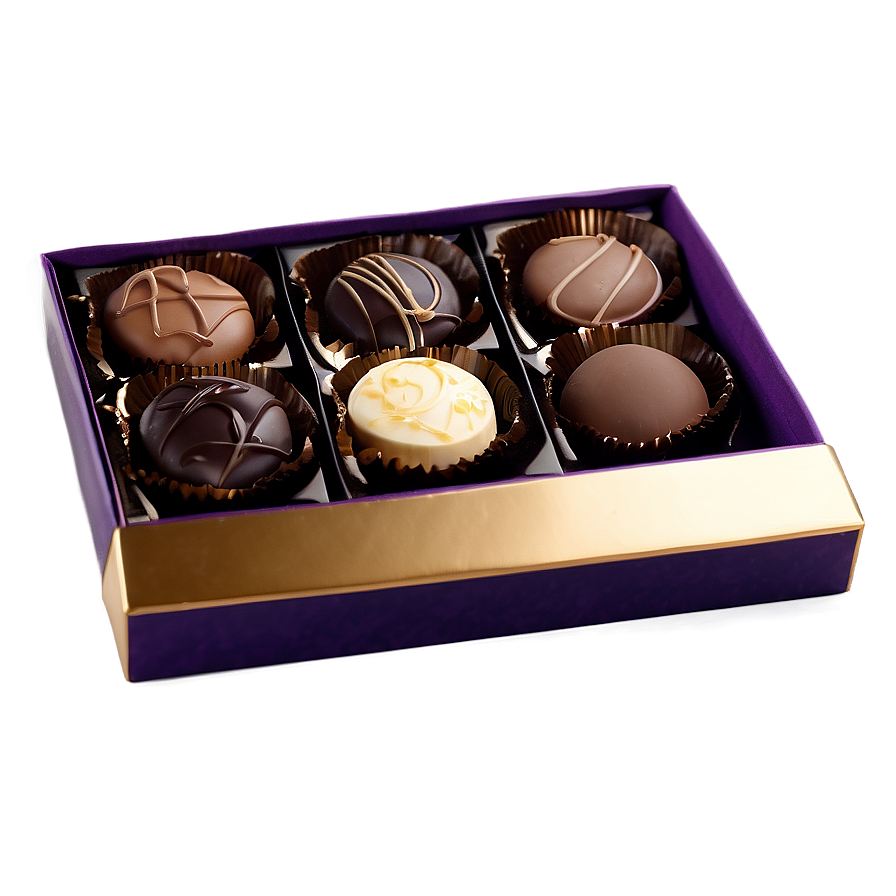 Luxury Chocolate Gift Box Png Weh85 PNG Image