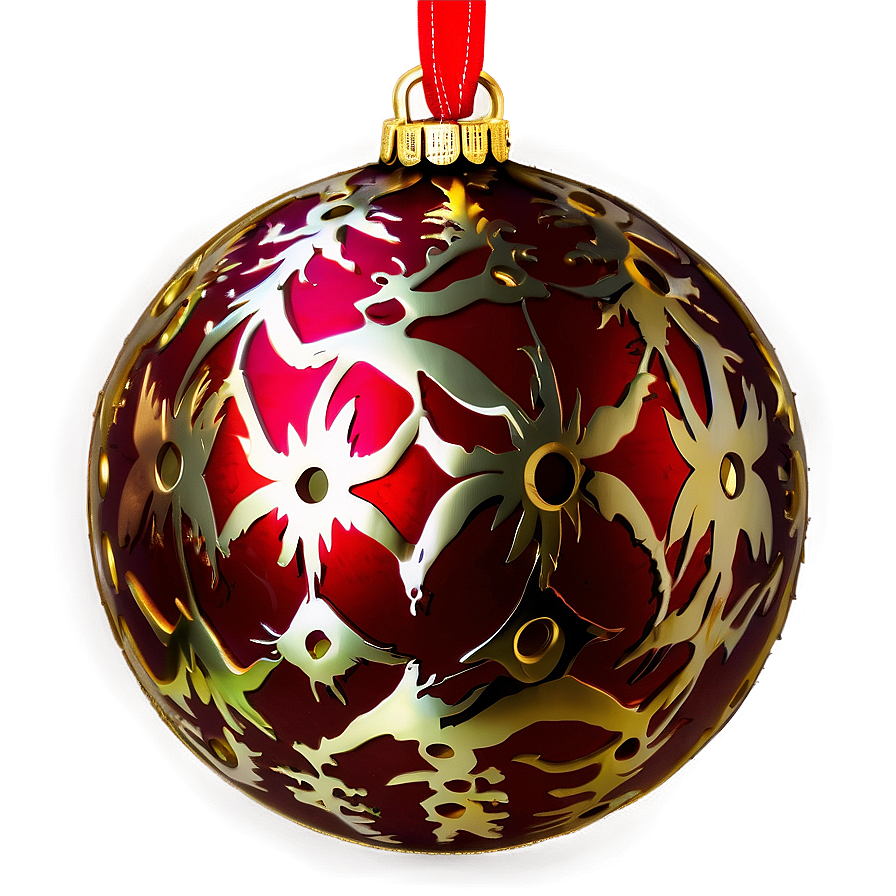 Luxury Christmas Ornaments Png 86 PNG Image