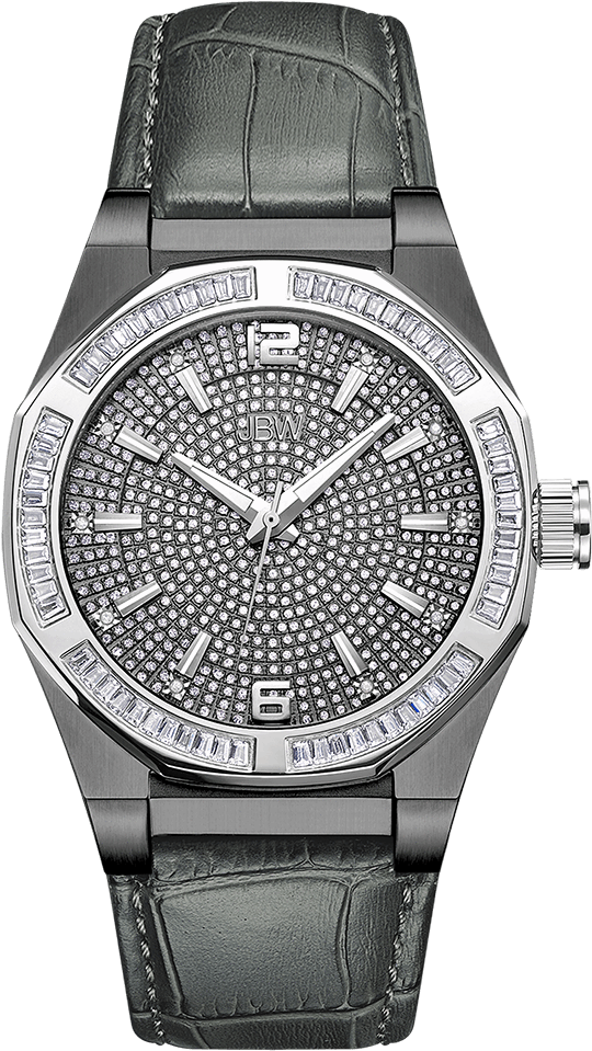 Luxury Diamond Studded Watch PNG Image