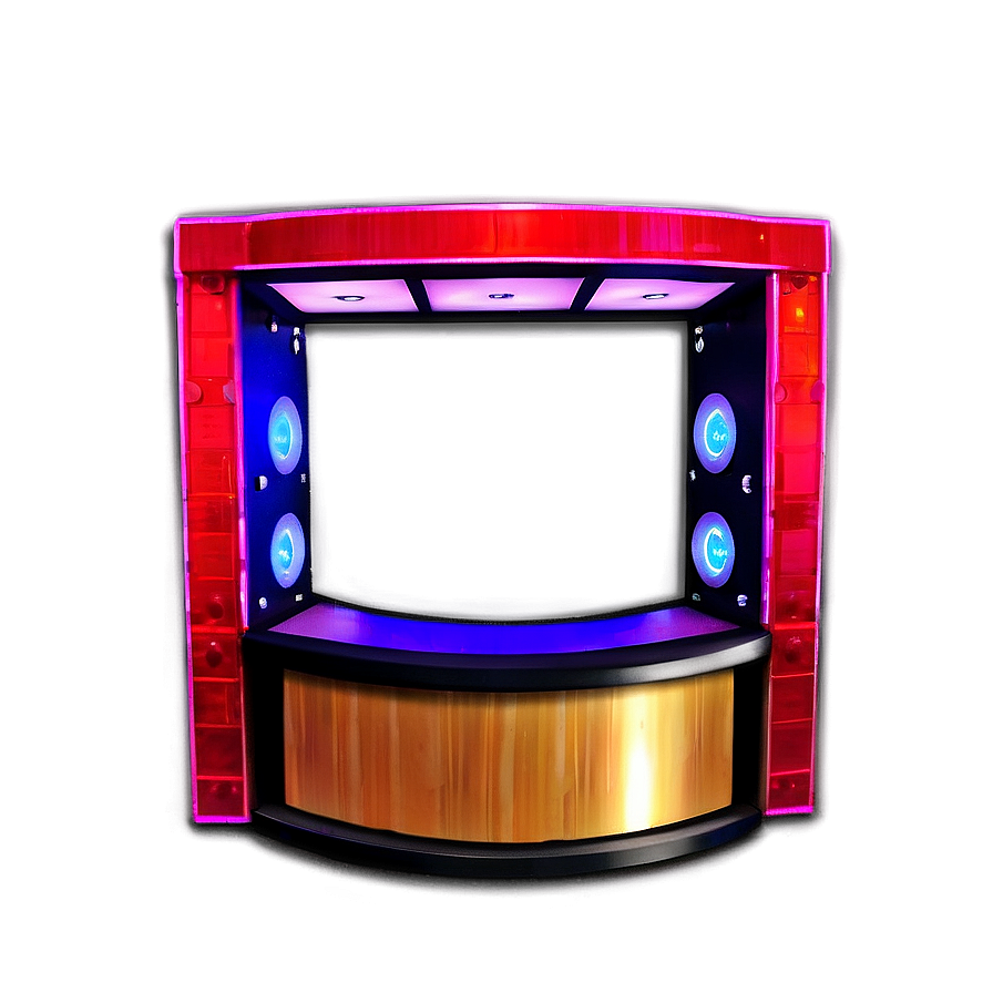 Luxury Dj Booth Png 06132024 PNG Image