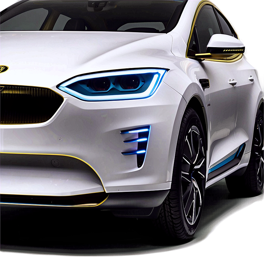 Luxury Electric Car Exterior Png Luj PNG Image