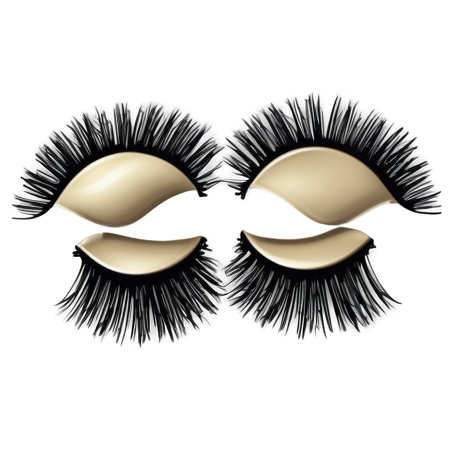 Luxury Fake Eyelashes Png Ggr94 PNG Image