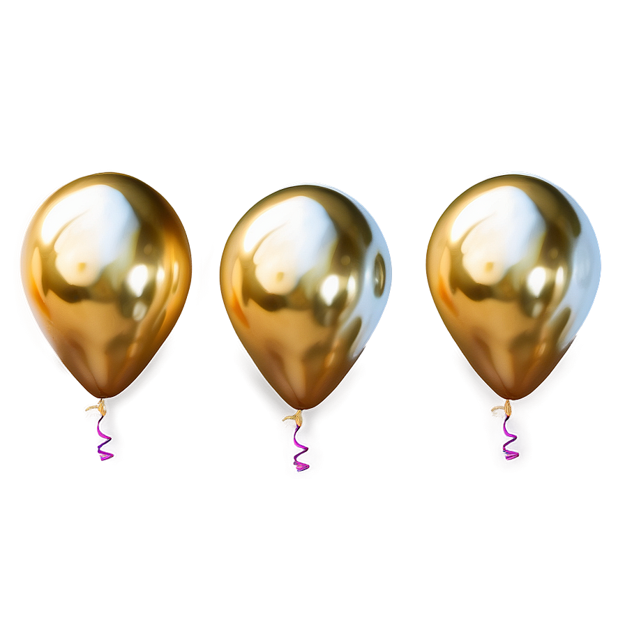 Luxury Gold Balloon Png 94 PNG Image