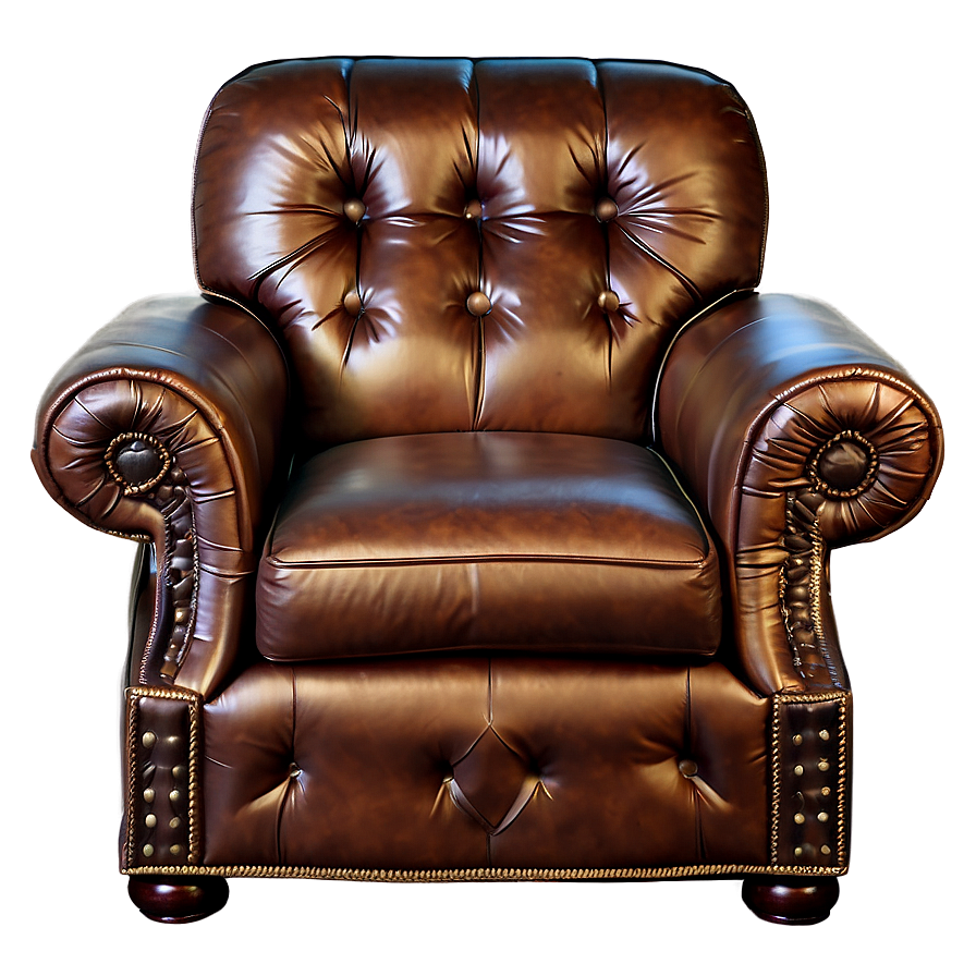 Luxury Leather Silla Png Sft PNG Image