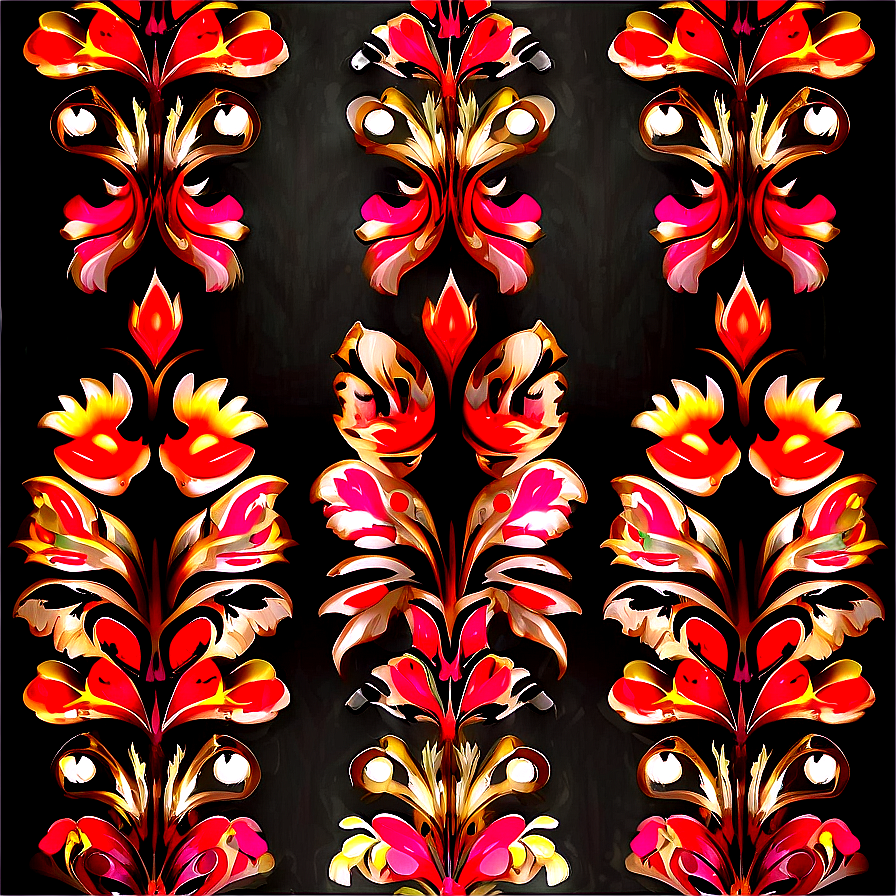 Luxury Pattern Design Png Knp PNG Image