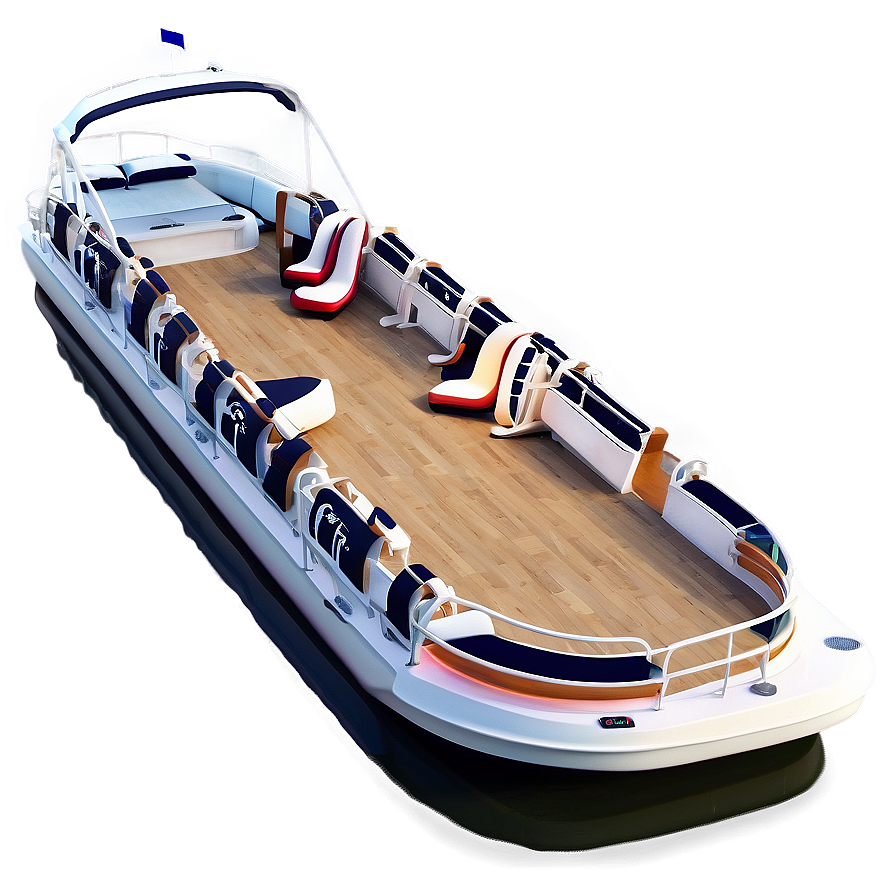 Luxury Pontoon Design Png Rfa35 PNG Image