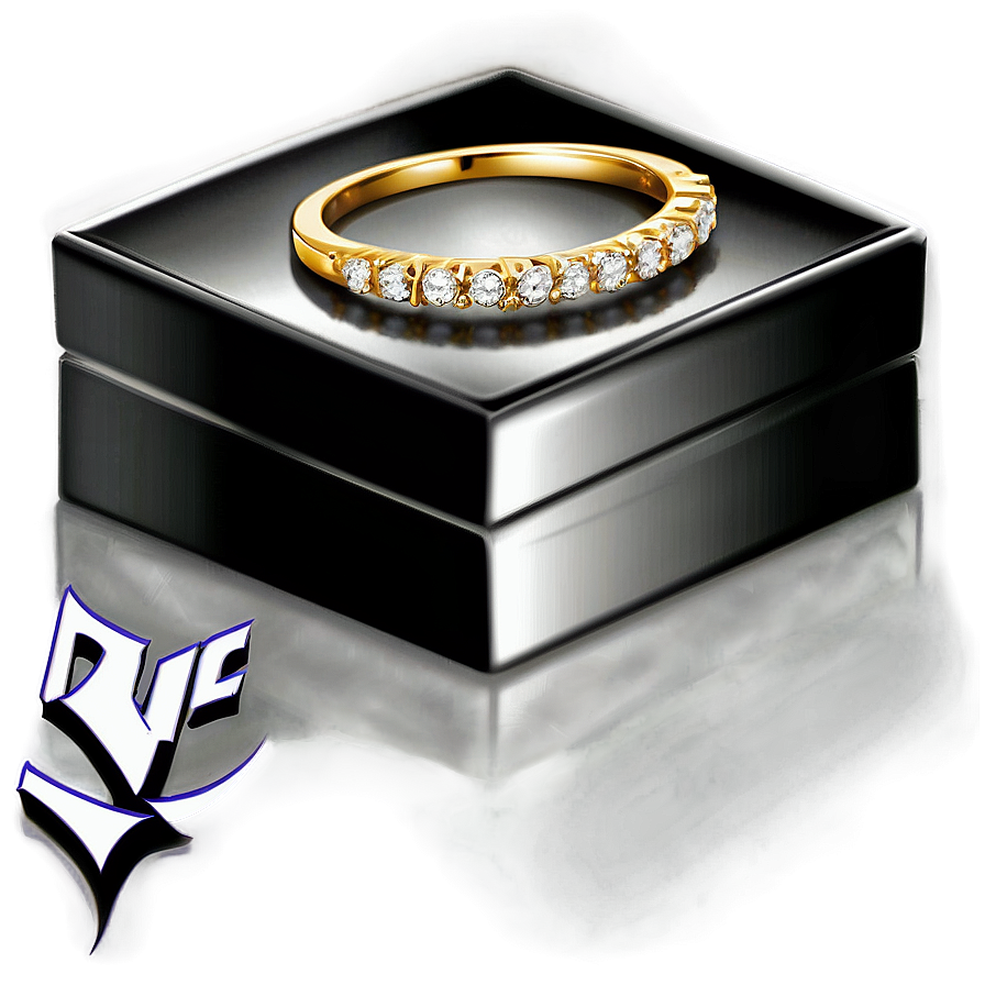 Luxury Ring Box Png Qbc40 PNG Image