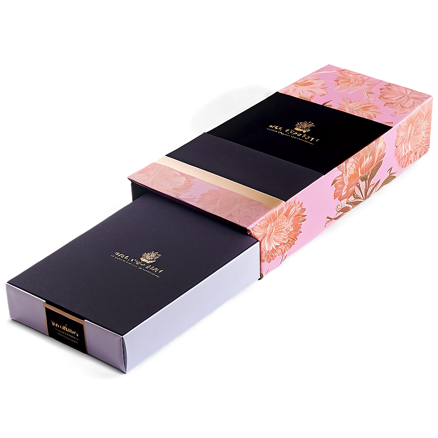 Luxury Shoe Box Packaging Png Qob40 PNG Image