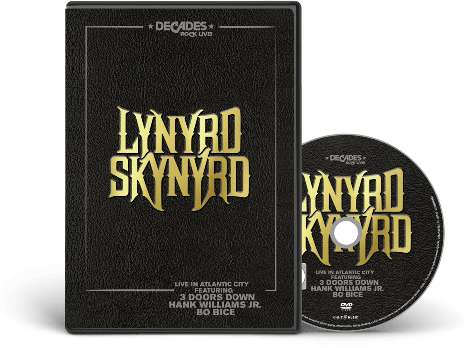 Lynyrd_ Skynyrd_ Live_ D V D_ Cover PNG Image