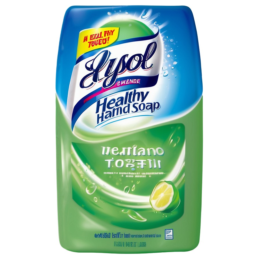 Lysol Healthy Touch Hand Soap Refill Png Opi97 PNG Image