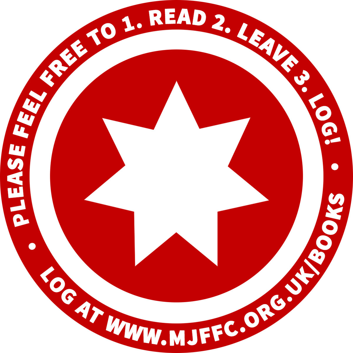 M J F F C Logo Red Star PNG Image