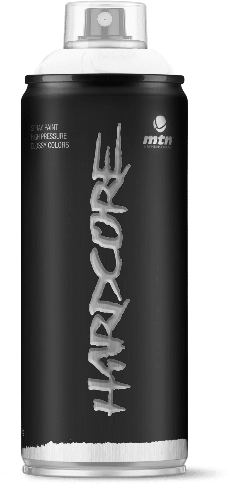 M T N Hardcore Spray Paint Can PNG Image