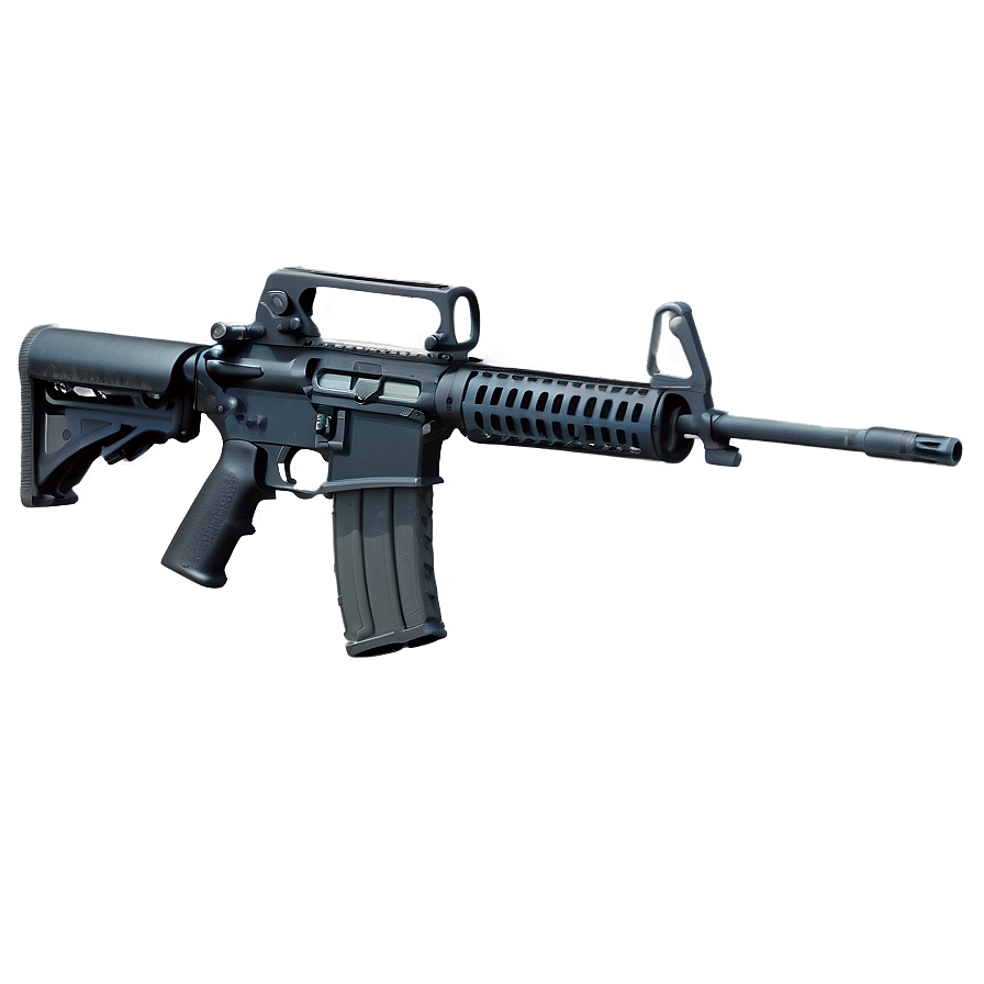 M16 Rifle In Action Png 38 PNG Image