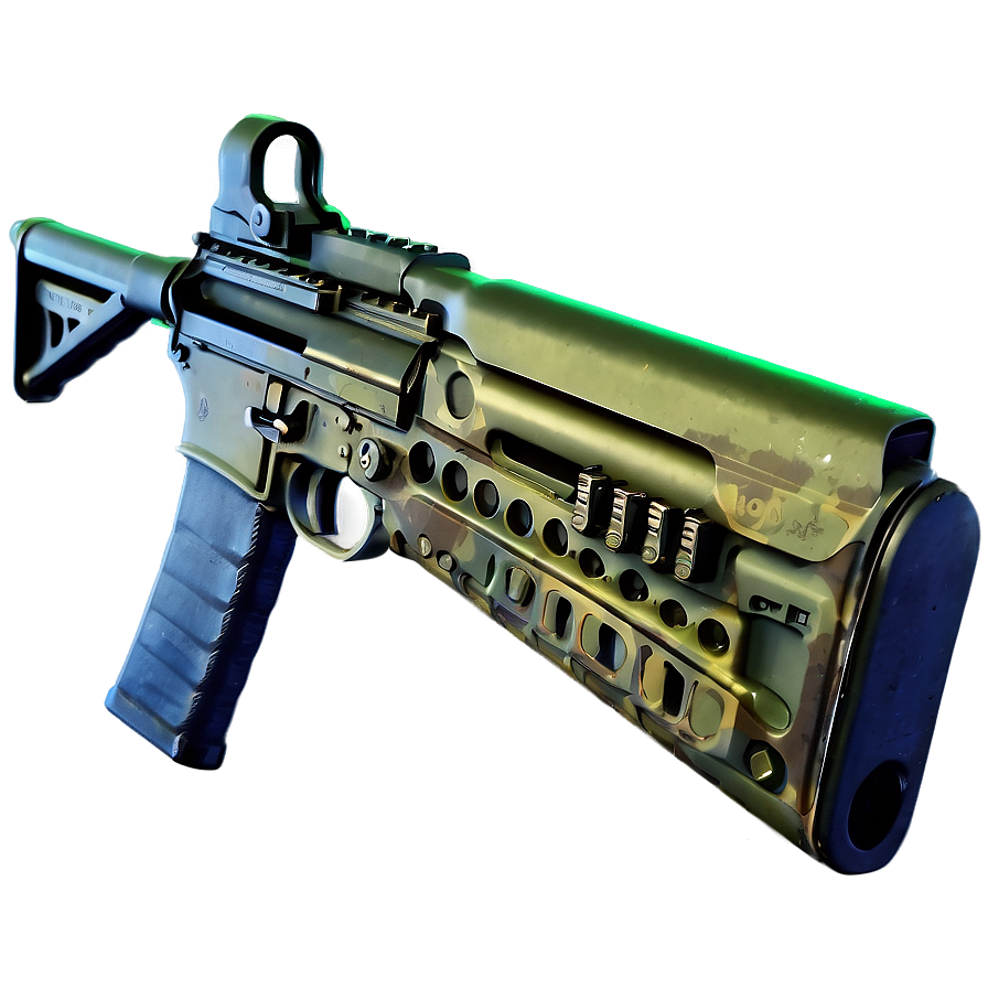 M16 Rifle Model Png 29 PNG Image