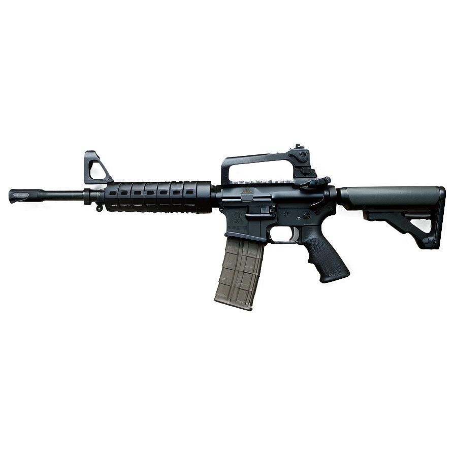 M16 Rifle With Magazine Png Are10 PNG Image