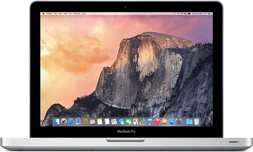 Mac Book Prowith Retina Display PNG Image