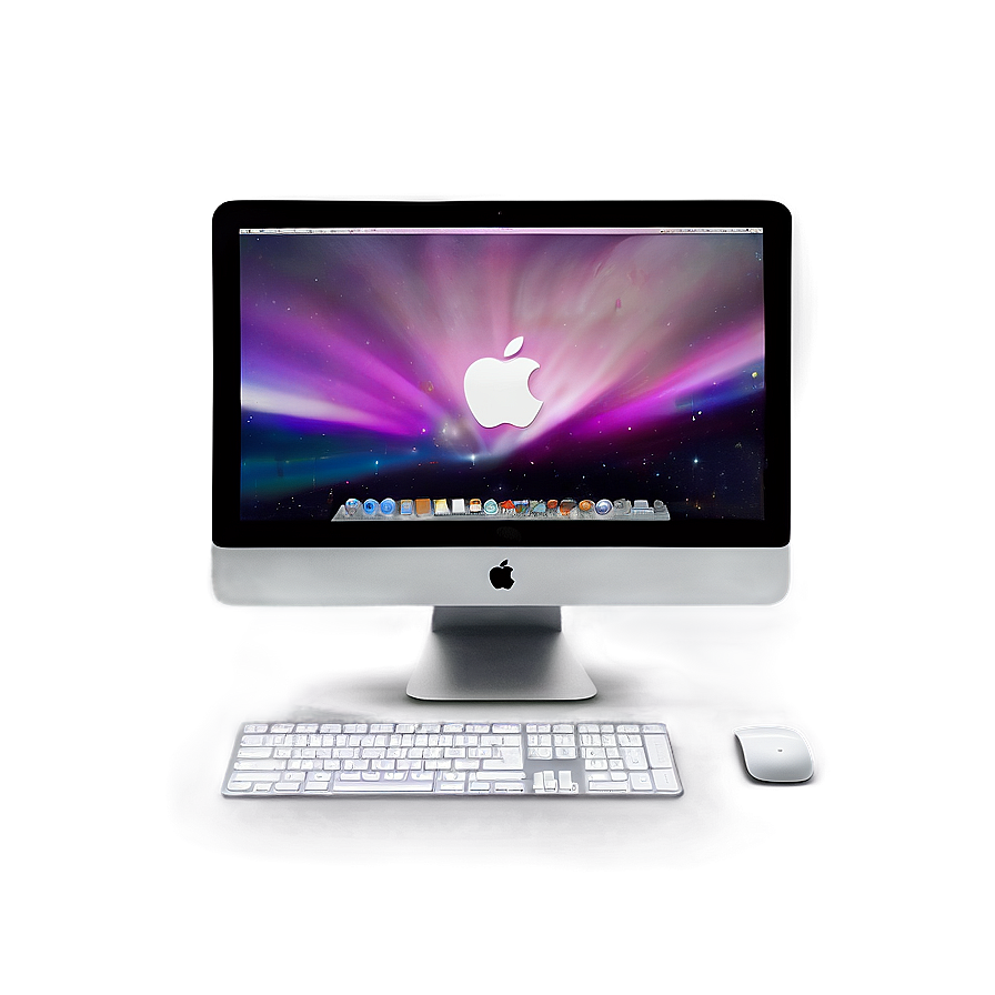 Mac Desktop Mockup Png Glo16 PNG Image