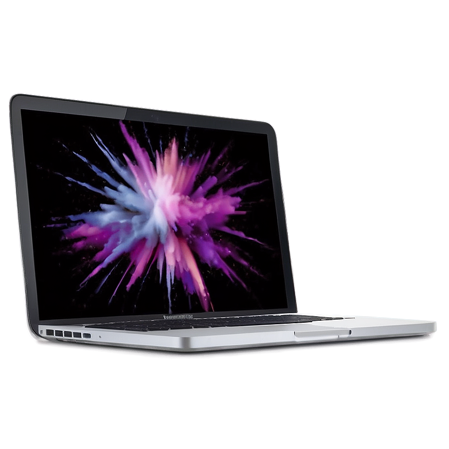 Macbook Pro With Wallpaper Png Fun PNG Image