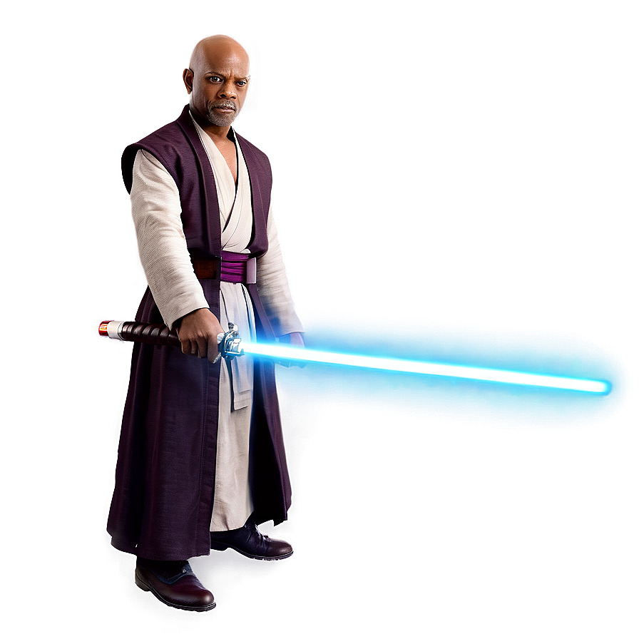 Mace Windu Character Art Png 06242024 PNG Image