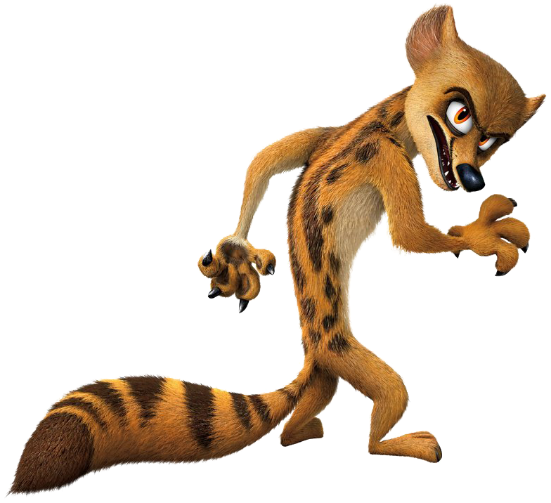 Madagascar Fossa Character PNG Image