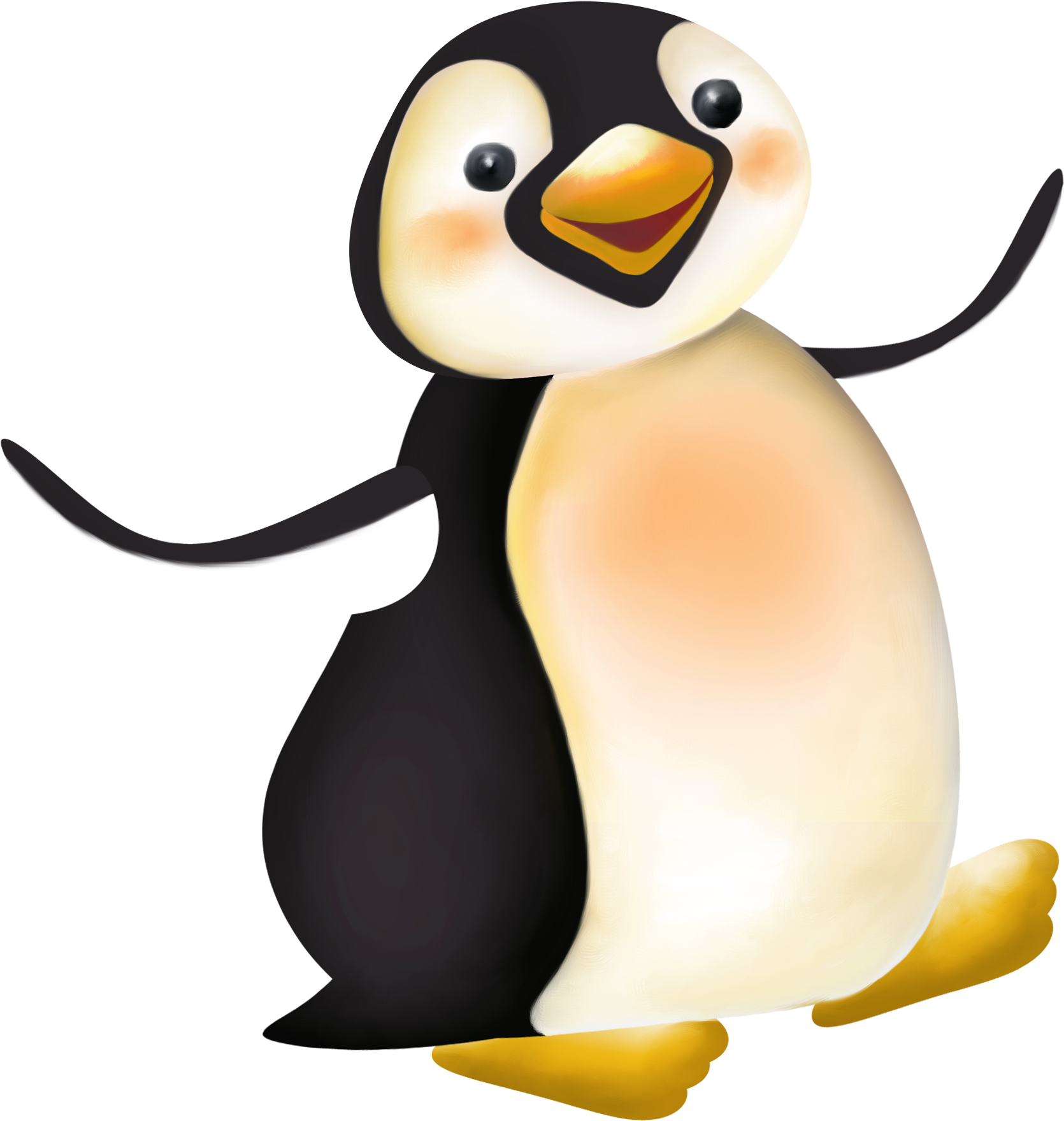 Madagascar Penguin Celebration PNG Image