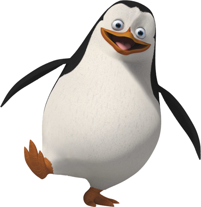 Madagascar Penguin Smiling PNG Image