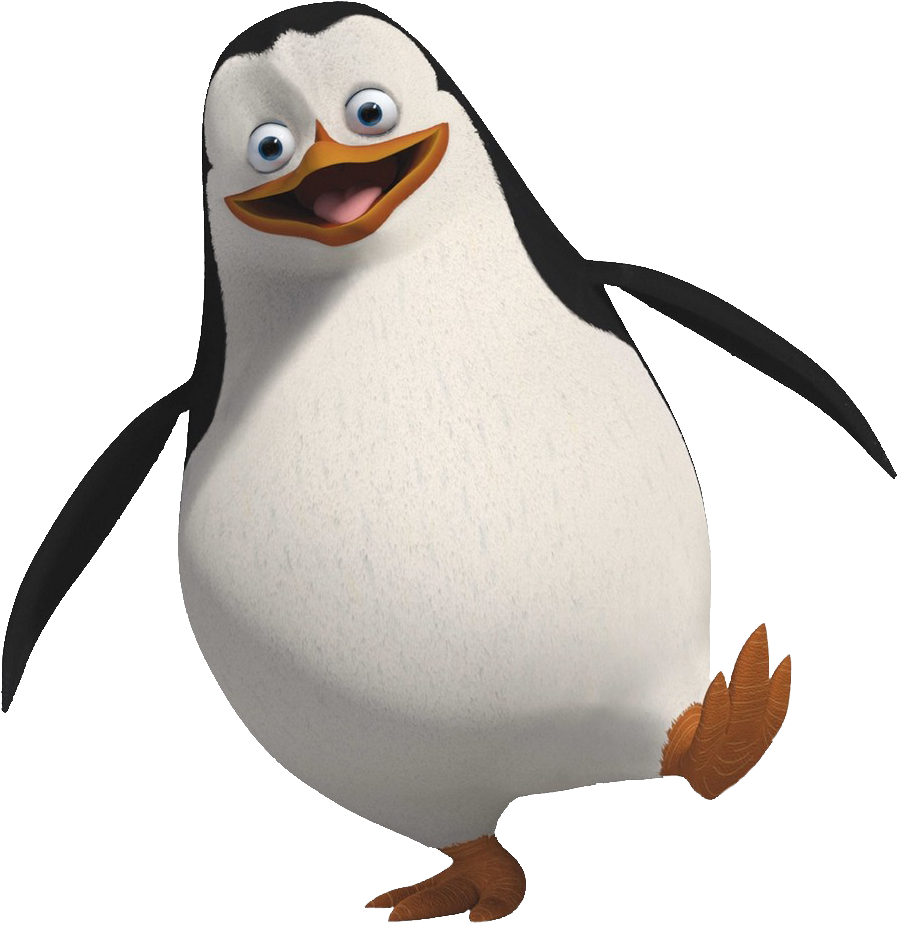 Madagascar Penguin Smiling PNG Image