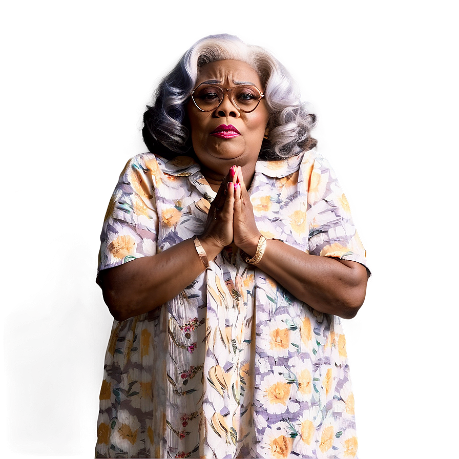 Madea Prayer Scene Png 95 PNG Image