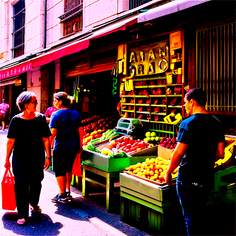 Madrid Local Market Png 88 PNG Image