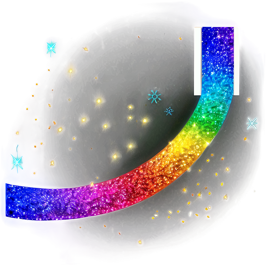 Magic Glitter Line Trail Png 06272024 PNG Image