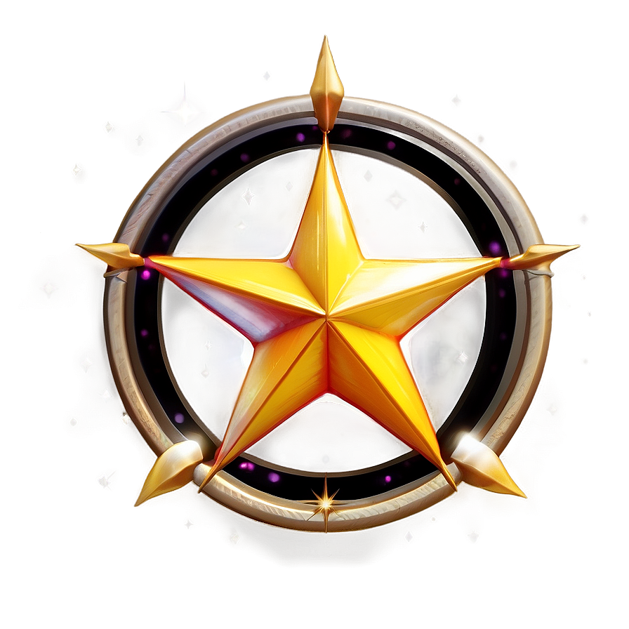 Magic Star Circle Png Asr PNG Image