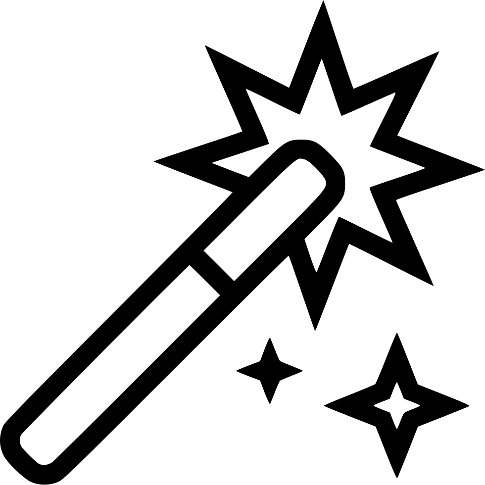 Magic Wand Icon PNG Image