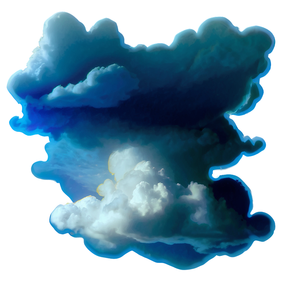 Magical Blue Clouds Png 72 PNG Image