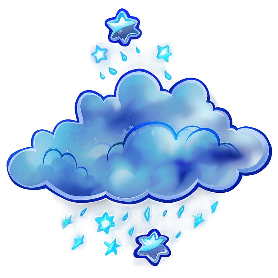 Magical Blue Clouds Png 8 PNG Image