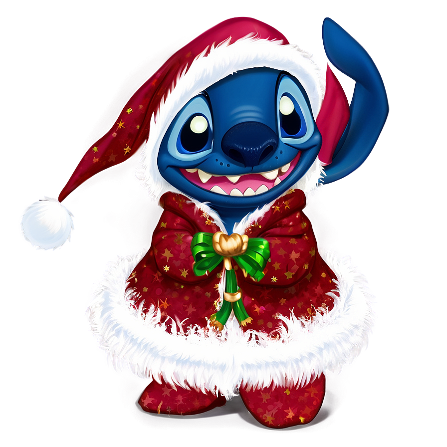 Magical Christmas With Stitch Png Abd60 PNG Image