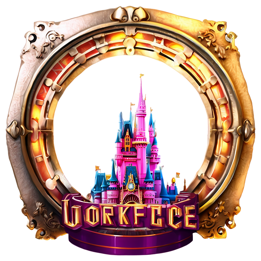 Magical Disneyworld Escape Png Ekx PNG Image