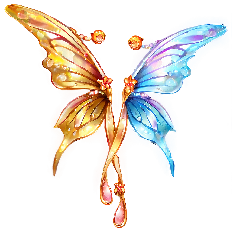 Magical Fairy Wings Clipart Png Ucb6 PNG Image