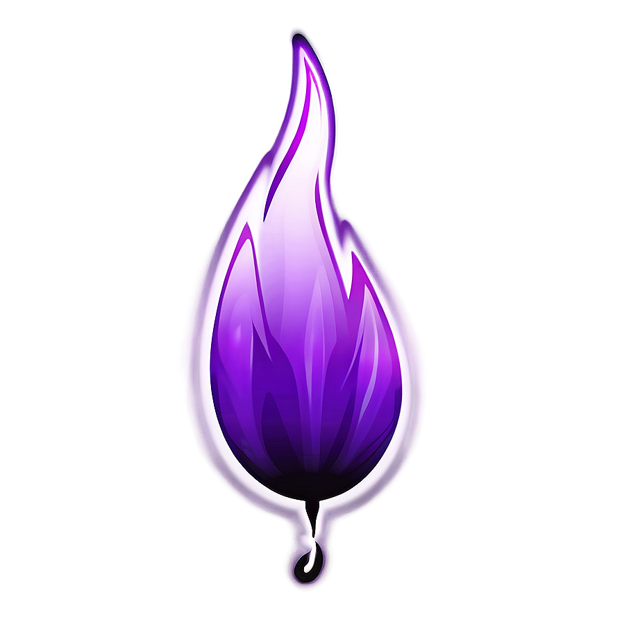 Magical Purple Flame Png 06272024 PNG Image