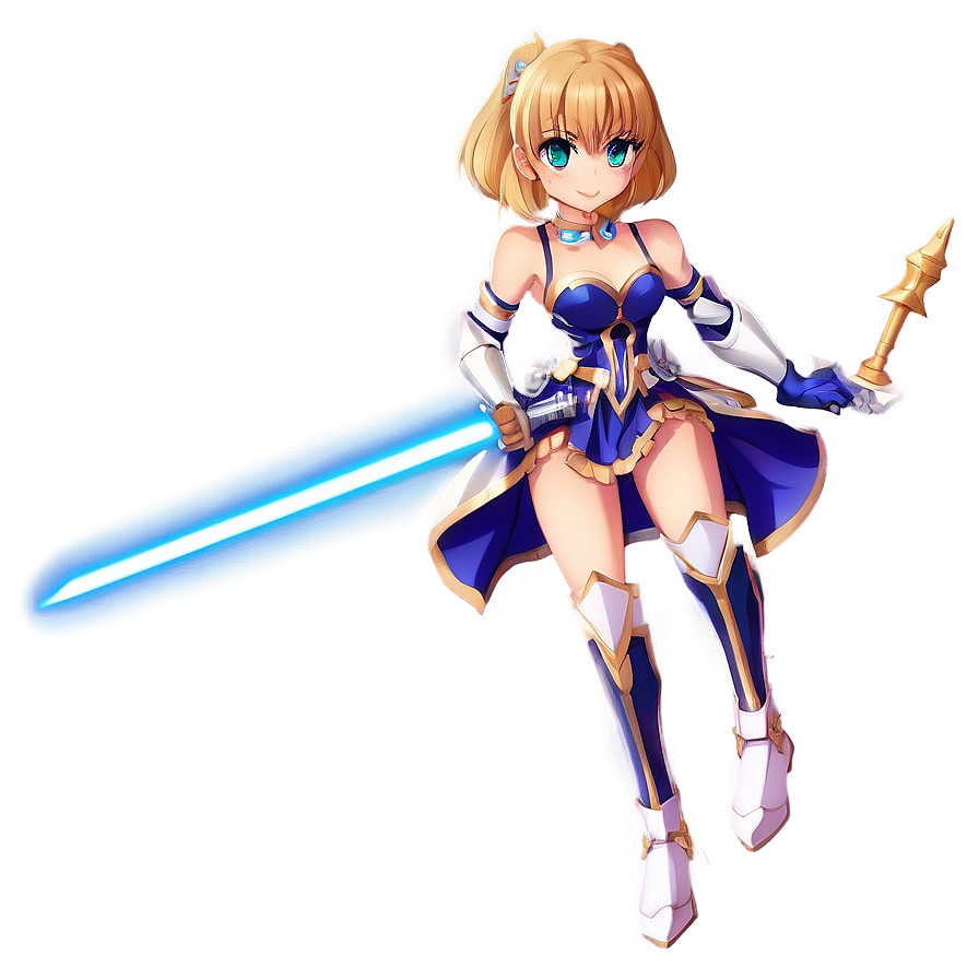 Magical Saber Heroine Png 84 PNG Image