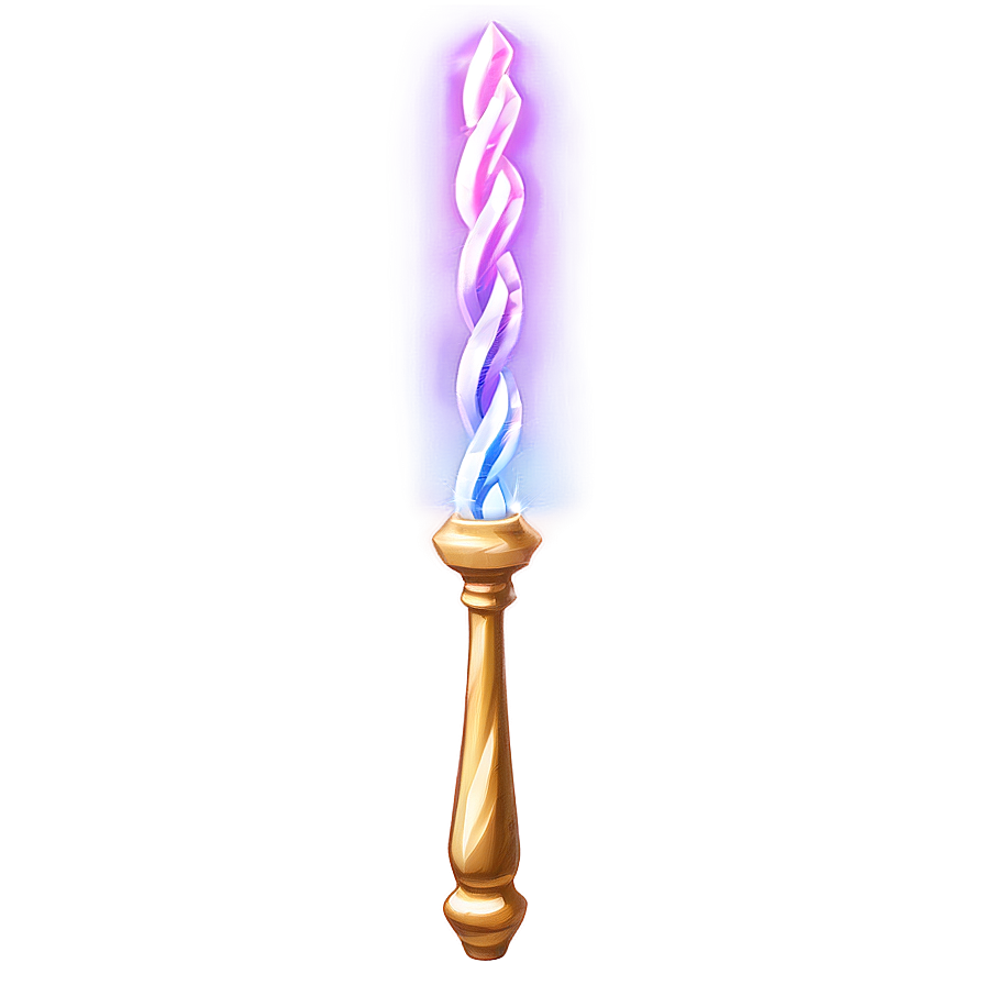 Magical Shining Wand Png 06252024 PNG Image