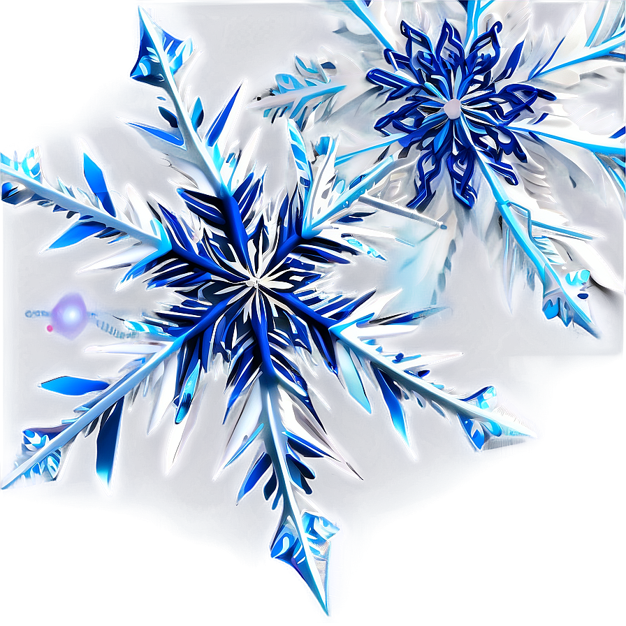 Magical Snowflakes Close-up Png 28 PNG Image