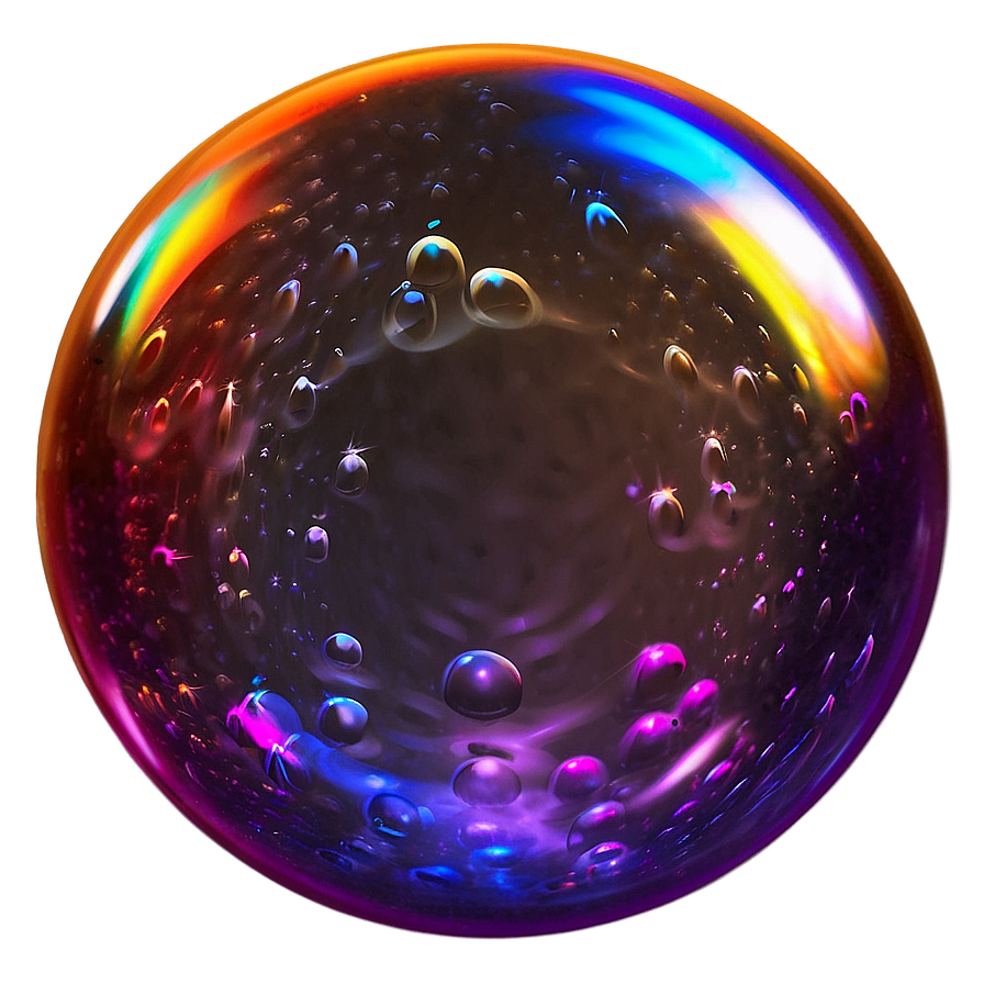 Magical Soap Bubble Glowing Png 06262024 PNG Image