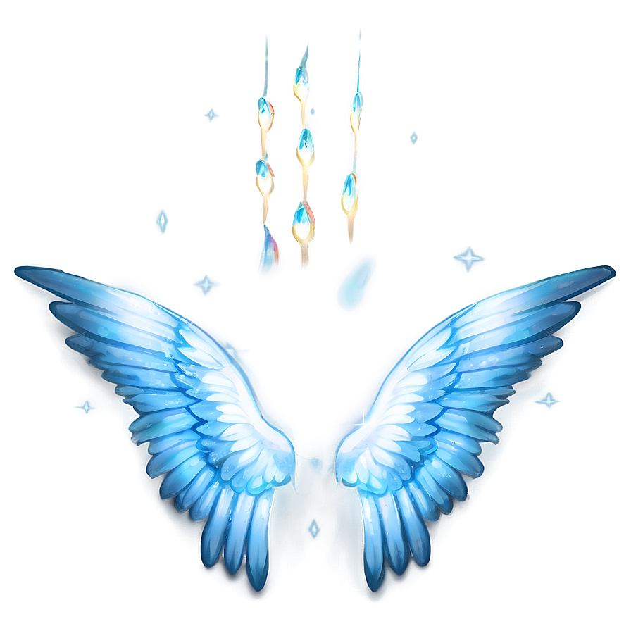 Magical White Wings Png Gui PNG Image