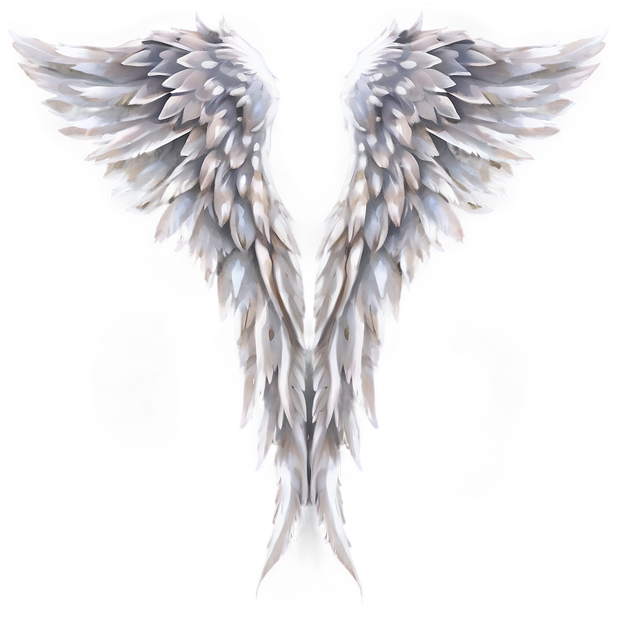 Magical White Wings Png Mvi50 PNG Image