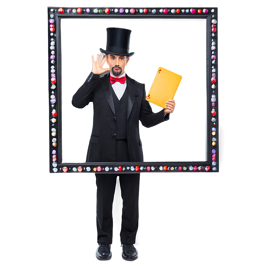 Magician And Magic Mirror Png Rcg PNG Image