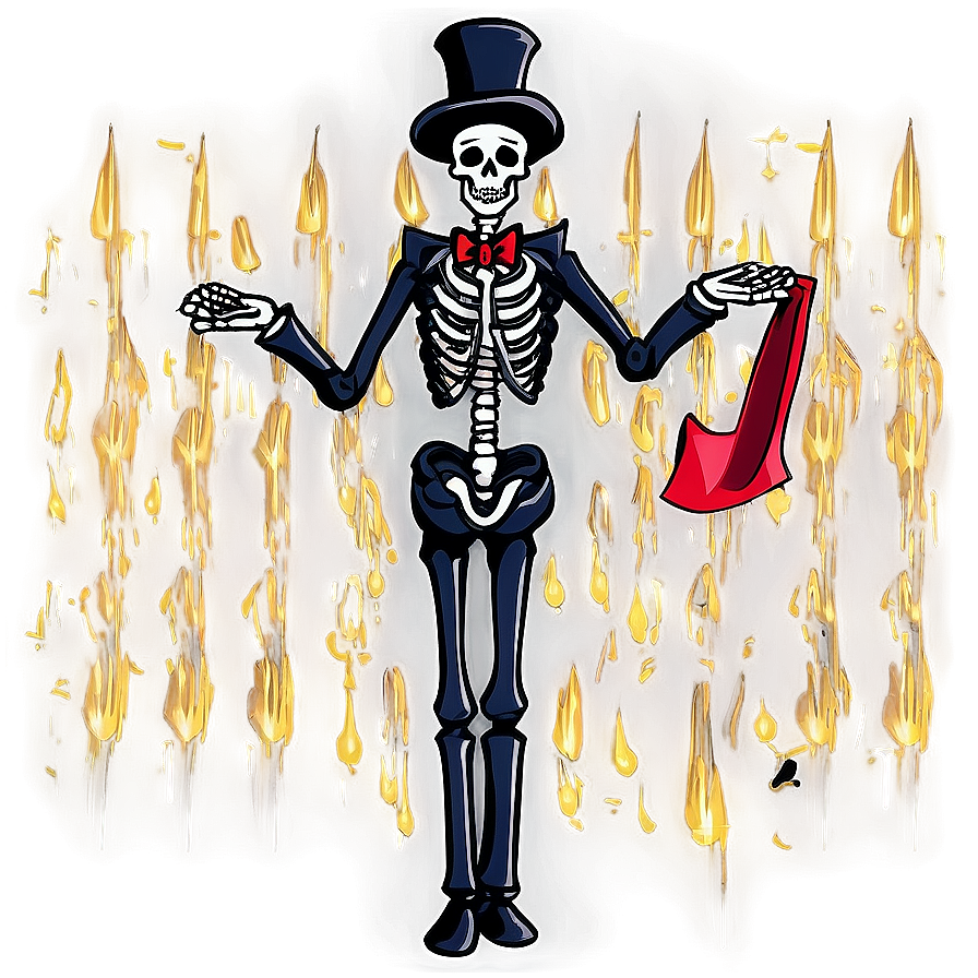 Magician Skeleton Cartoon Png 60 PNG Image