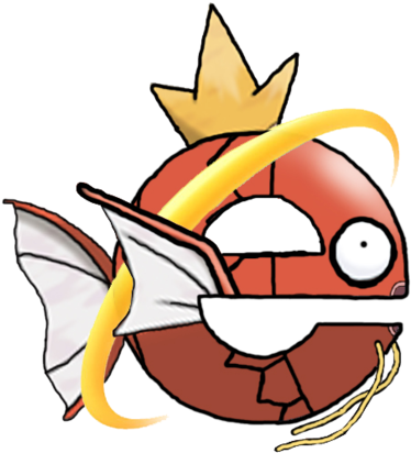 Magikarp Magcargo Mashup Meme PNG Image